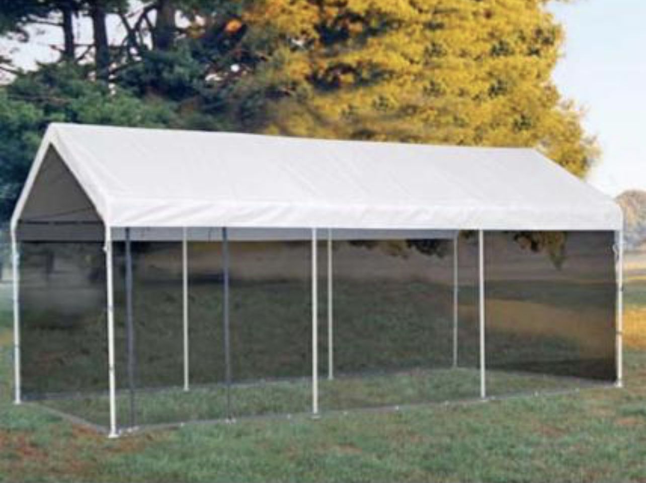 Canopy Tent With Screen Net 10 X 20 