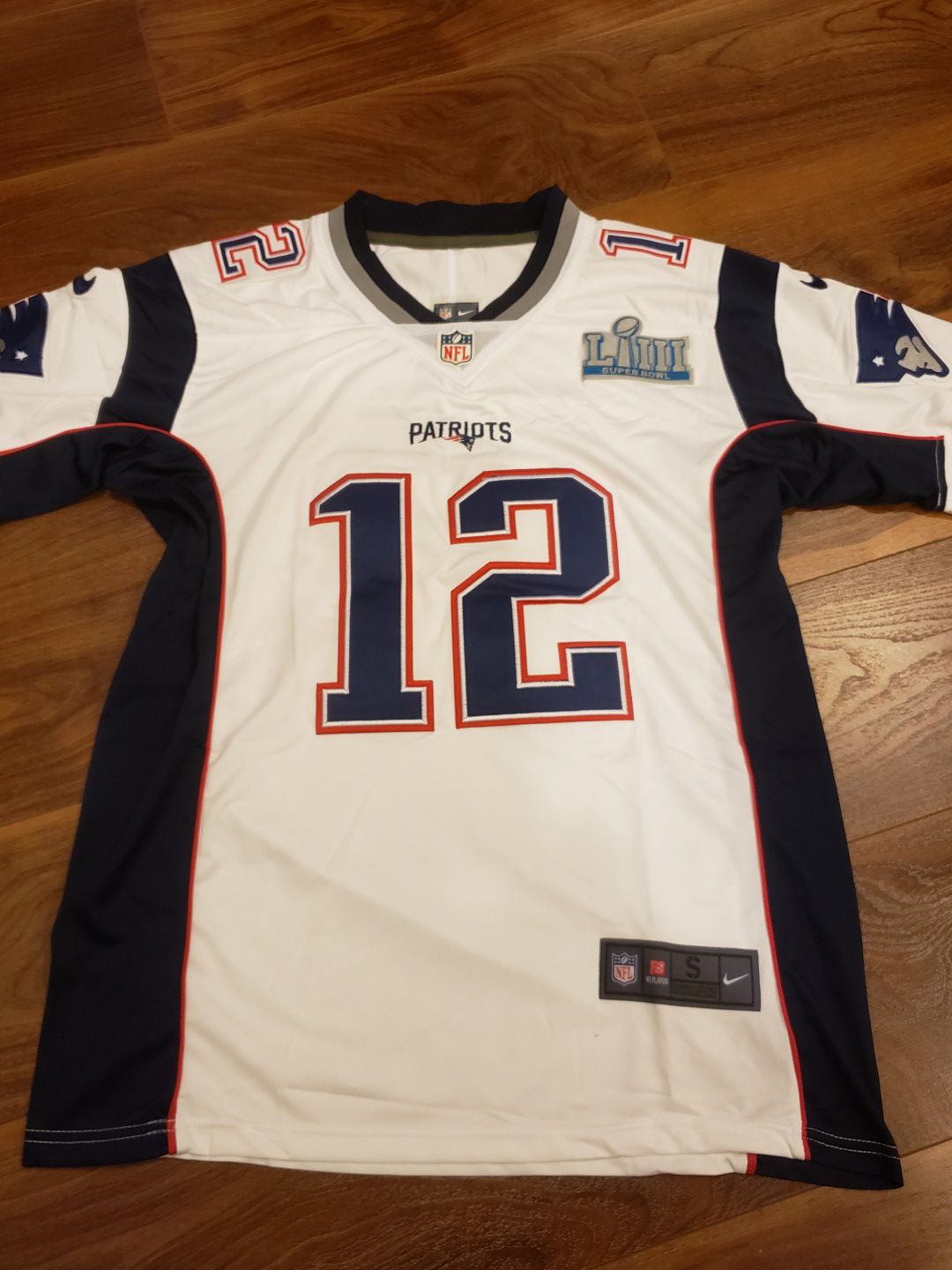 Tom Brady Super Bowl Patch Jersey
