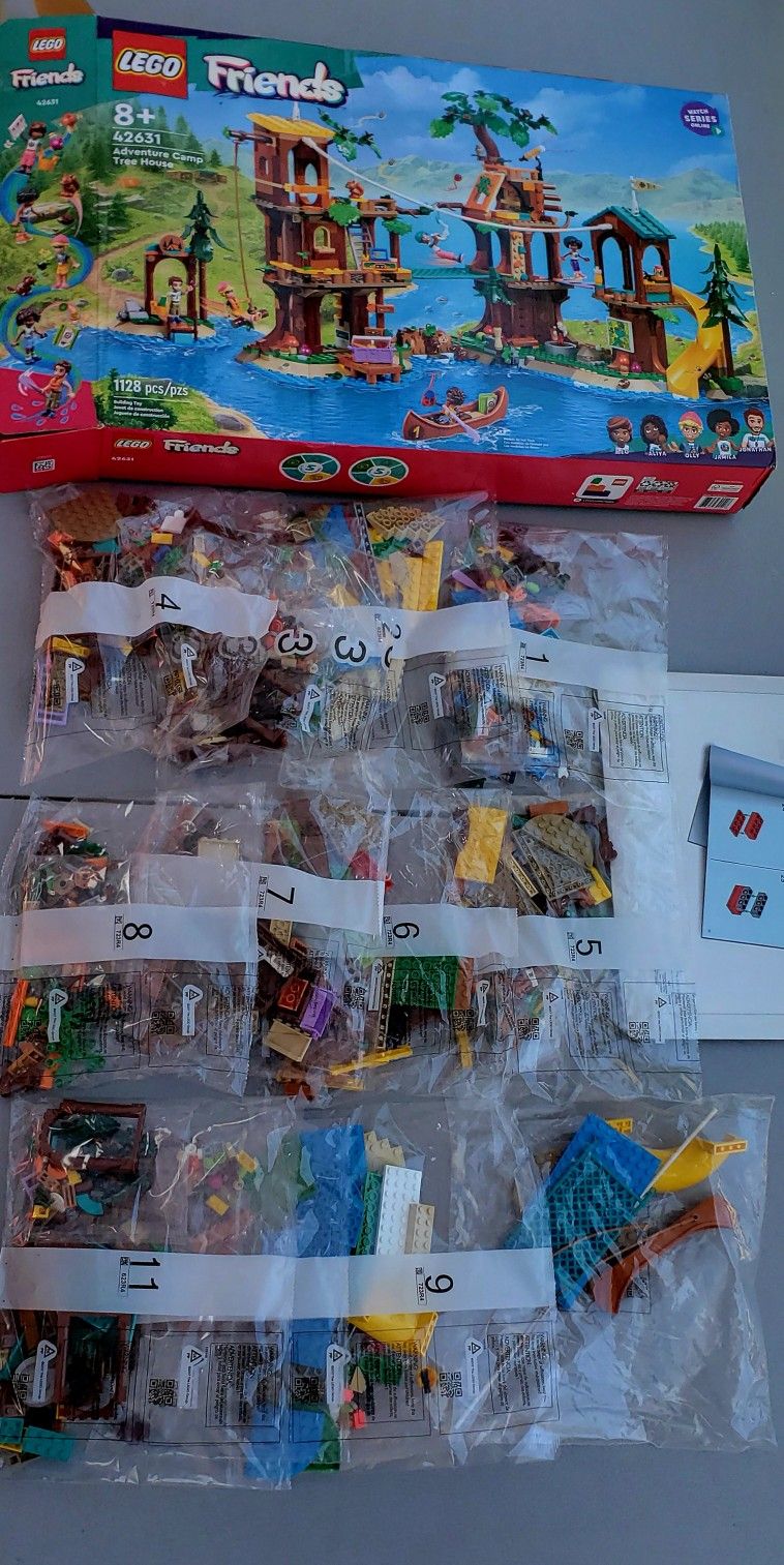 Lego friends and family new open box