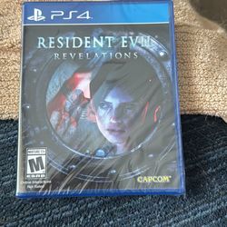 Resident Evil Revelations (Sony PlayStation 4, 2017 New Sealed)