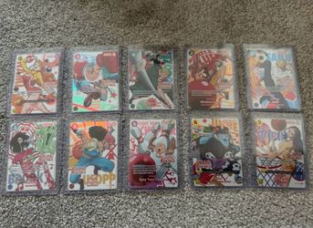 One Piece Round 1 Promo Full 10 Card Set