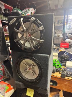 2 12 inch kickers