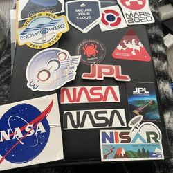 NASA Jpl stickers variety