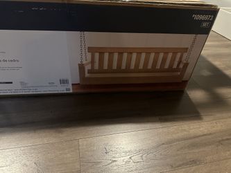 Traditional Cedar Porch Swing