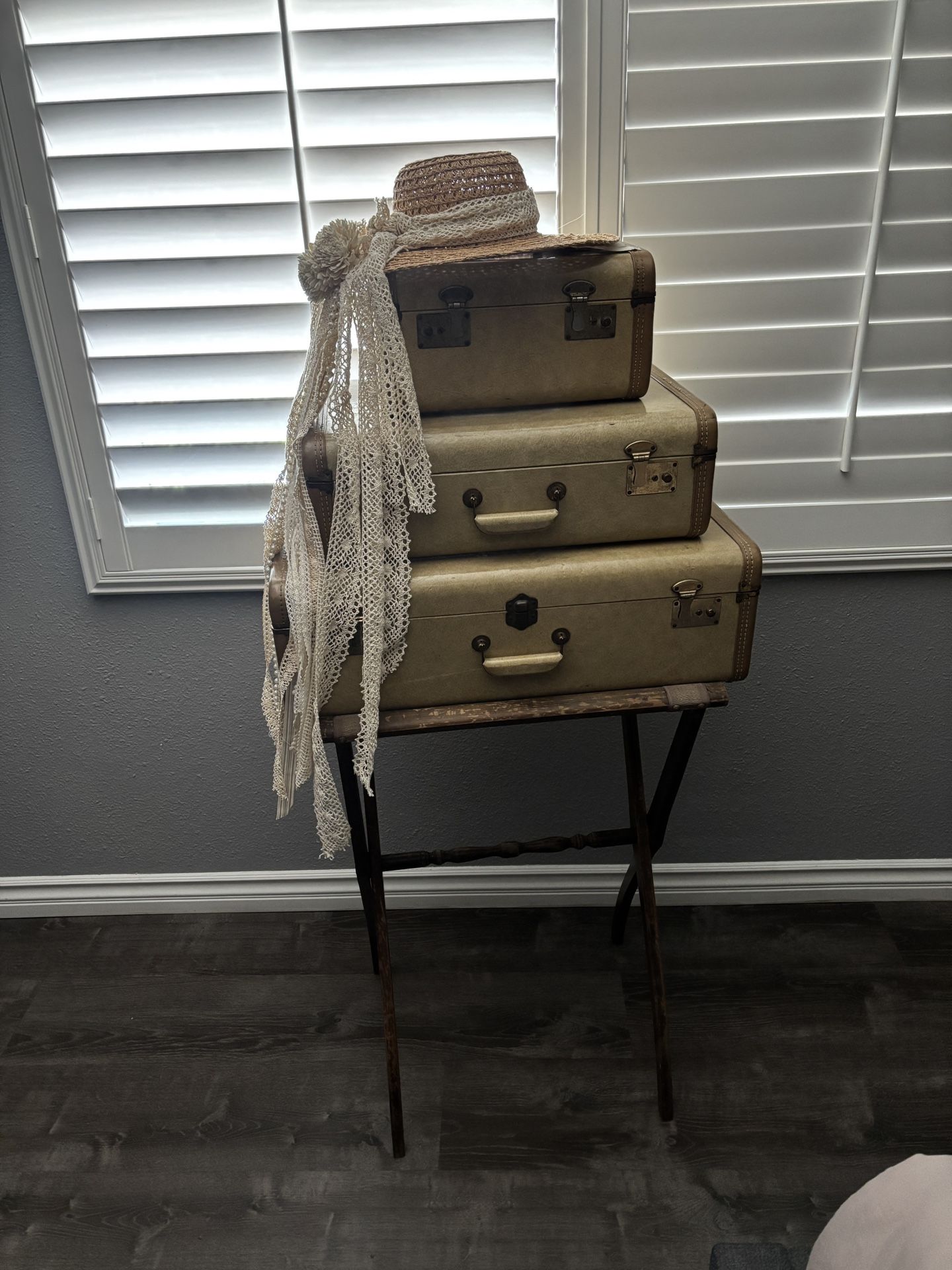 Vintage Luggage Set
