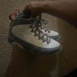 Jordan 9 Retro Fire Red Size 10 New