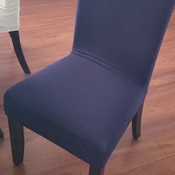 Blue Chair Cover- Set Of 4