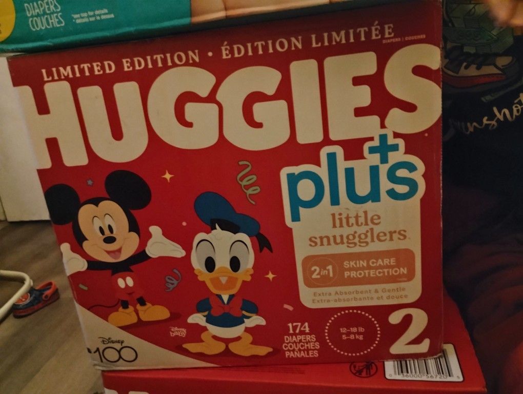 Huggies Plus Little Snugglers Size 2 174 Count