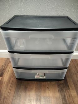 3 drawer plastic organizer