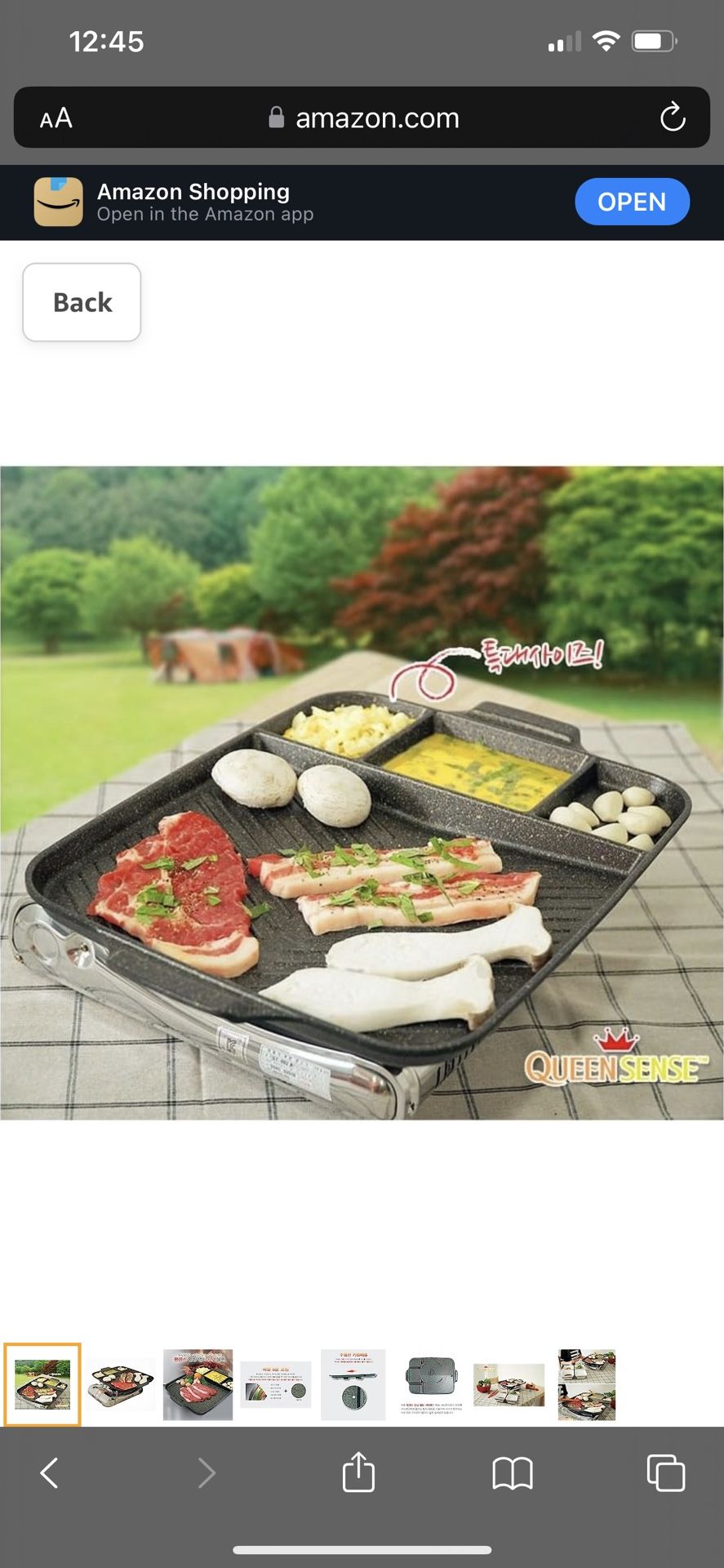 Queen Sense Relief Multi Meat Grill