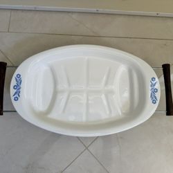 White Divided Serving Tray