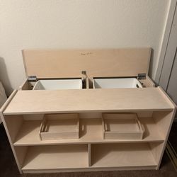 LOVEVERY THE MONTESSORI PLAYSHELF KIDS BABY TODDLER TOY STORAGE ORGANIZER SHELF 