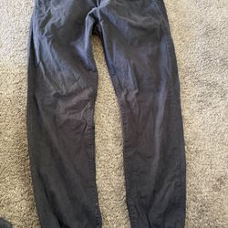 Men’s Black Cargo Pants Size Large 