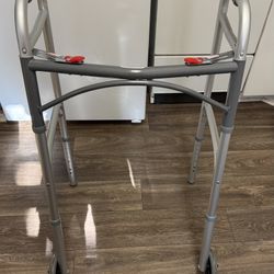 Drive Medical Deluxe 2 Button Folding Walker