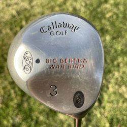 Callaway Big Bertha Warbird 3 Wood