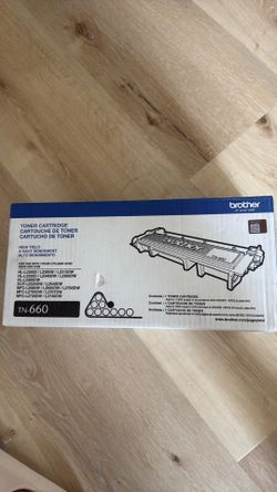Brother TN-660 High Yield Black Toner Cartridge Genuine OEM New Sealed