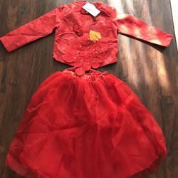 New Very Nice Dress For Girl  Age 4-5 Year Old 