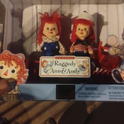Vintage Raggedy Ann And Andy Set Collectors Edition Yes You're Welcome