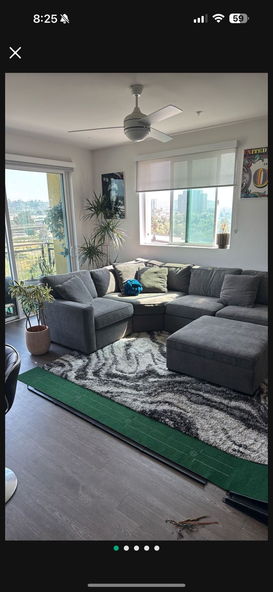 Full Size Gray Couch