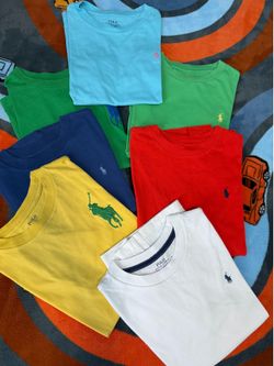 Polo Ralph Lauren small boys size 6, crew neck Tshirt