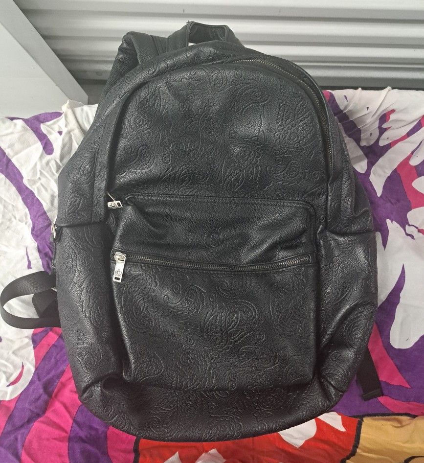 Culture Kings Leather Backpack