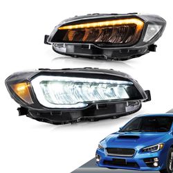 New  LED Headlights For Subaru WRX 2015-2021