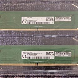 SK Hynix 16GB DDR5 5600Mhz RAM (2X8Gb)