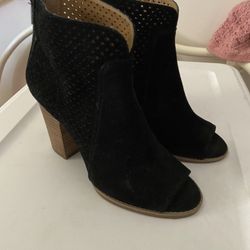 Lucky Brand Open Toe Boots