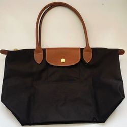 NWT Longchamp  Le Pliage Original M Shoulder Naylon Bag Tote