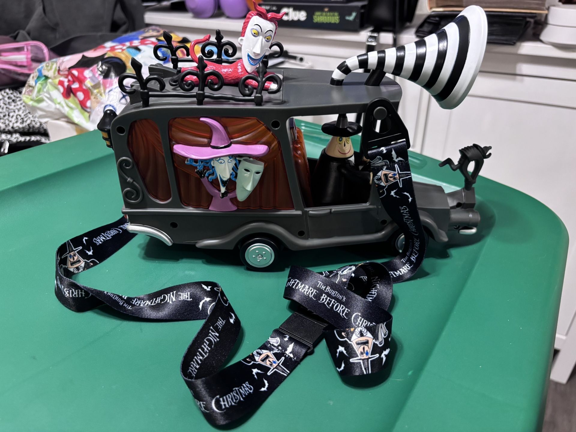 2023 Disney Parks The Nightmare Before Christmas Mayor’s Car Popcorn Bucket