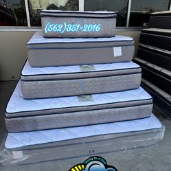 Sweet dreams eastern king mattress and box set new cama Pillowtop