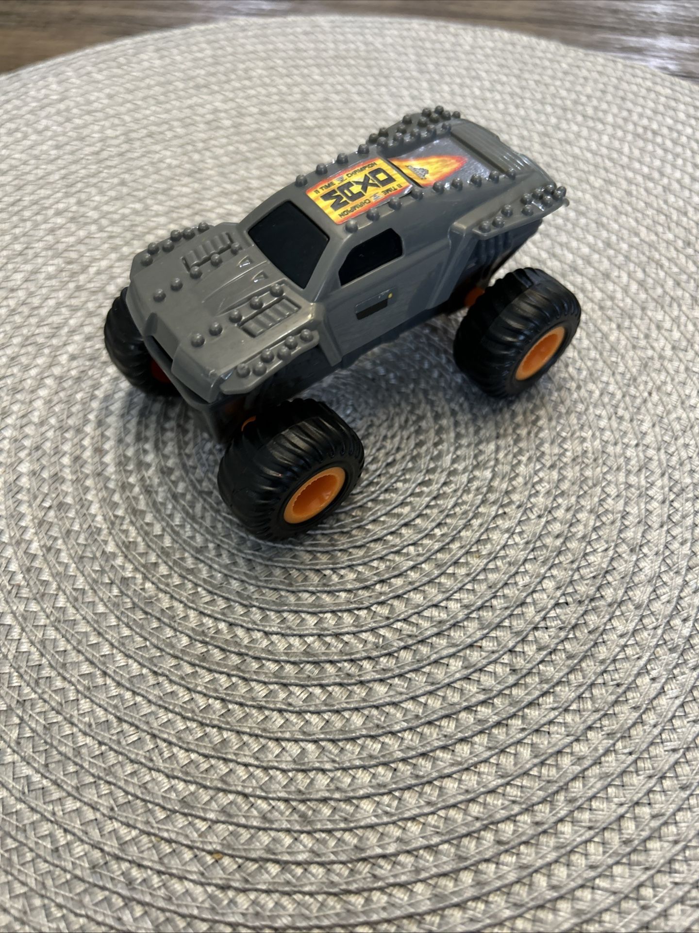 2015 N.E.A. Police Hot Wheels Monster Jam Truck 1:64 McDonald's Happy Meal Toy. 3 In Total