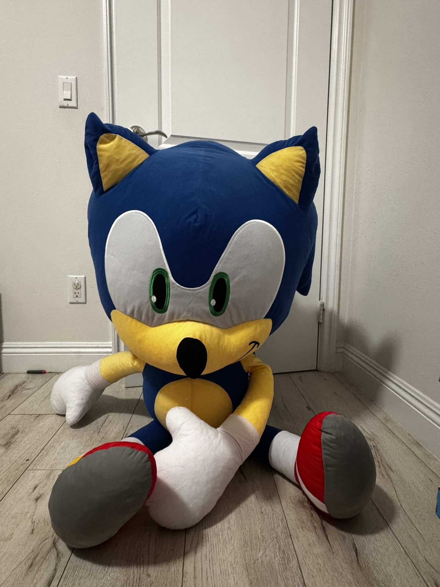 Mega Sonic The Hedge Hog Plush