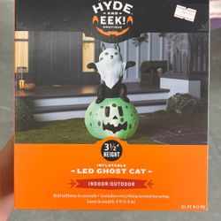 LED GHOST CAT INFLATABLE
