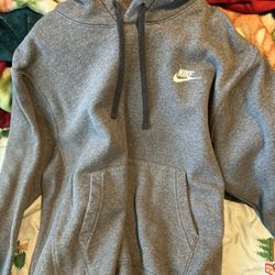 Grey Nike Hoodie 