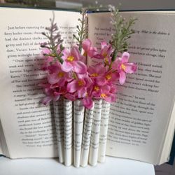 Flower Book Centerpieces