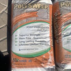 Pavers Joints . Poly Sweep. $18. Each Bag.