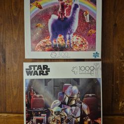 2 Puzzle Sets, Unused, Each For 6$
