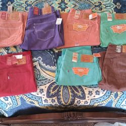 Levi's 501 Jean's & 569 Shorts New With Tags