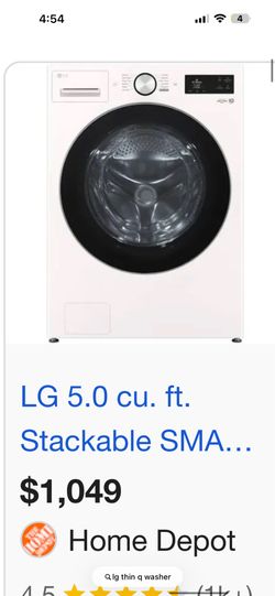 LG washer