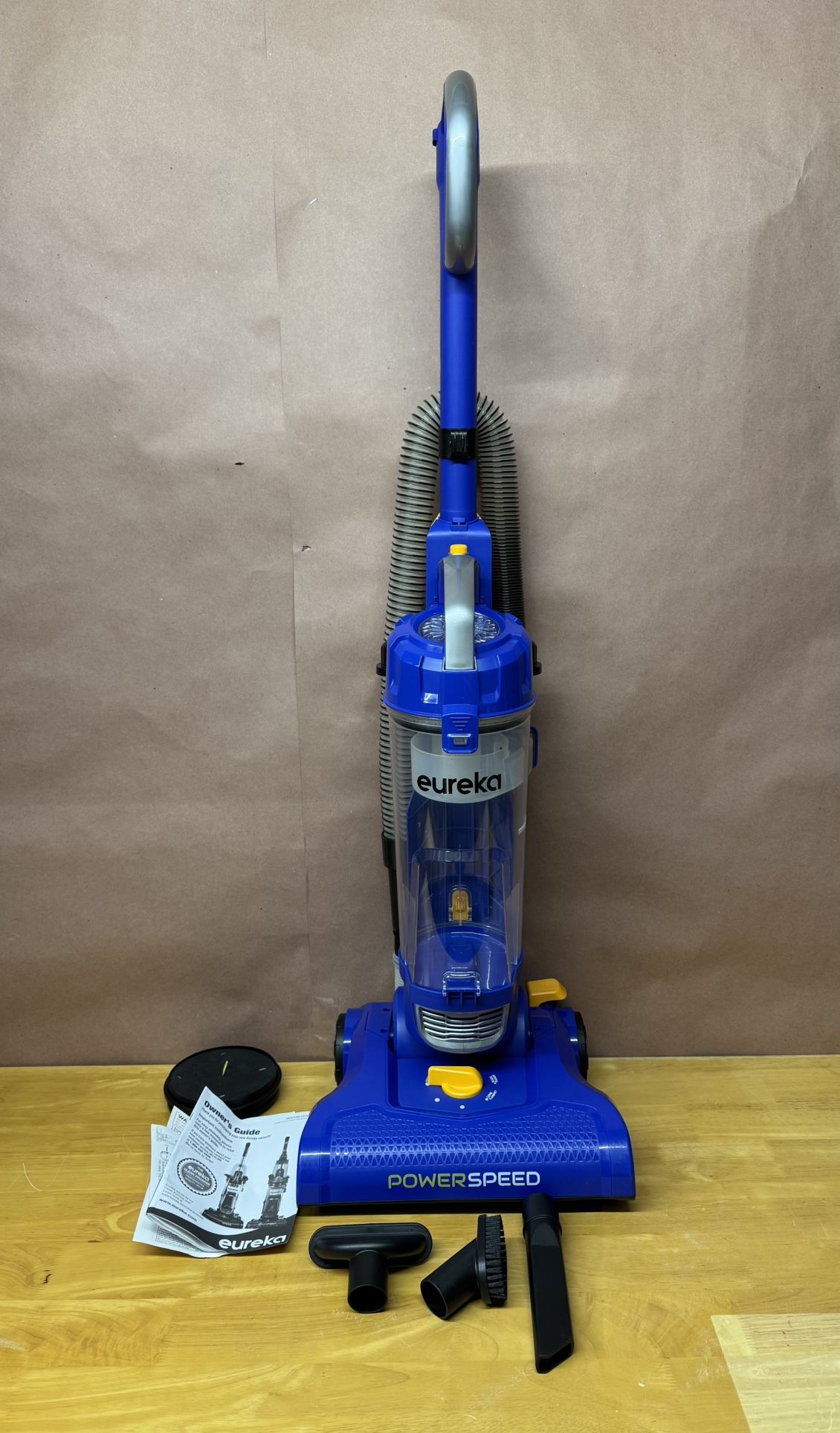 Eureka NEU182A PowerSpeed Bagless Upright Vacuum Cleaner, Lite, Blue