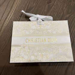 Dior Paper Bag