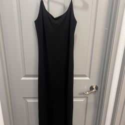 Black Form Fitting Dress