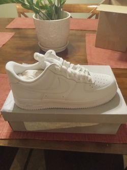 Nike AF1 White New in Box Men's size 12