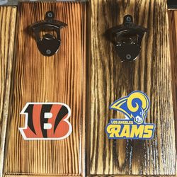 Custom Made Wall Bottle Openers