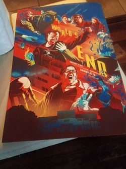 The Worlds End original screen movie poster