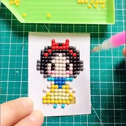 Diamond homemade stickers