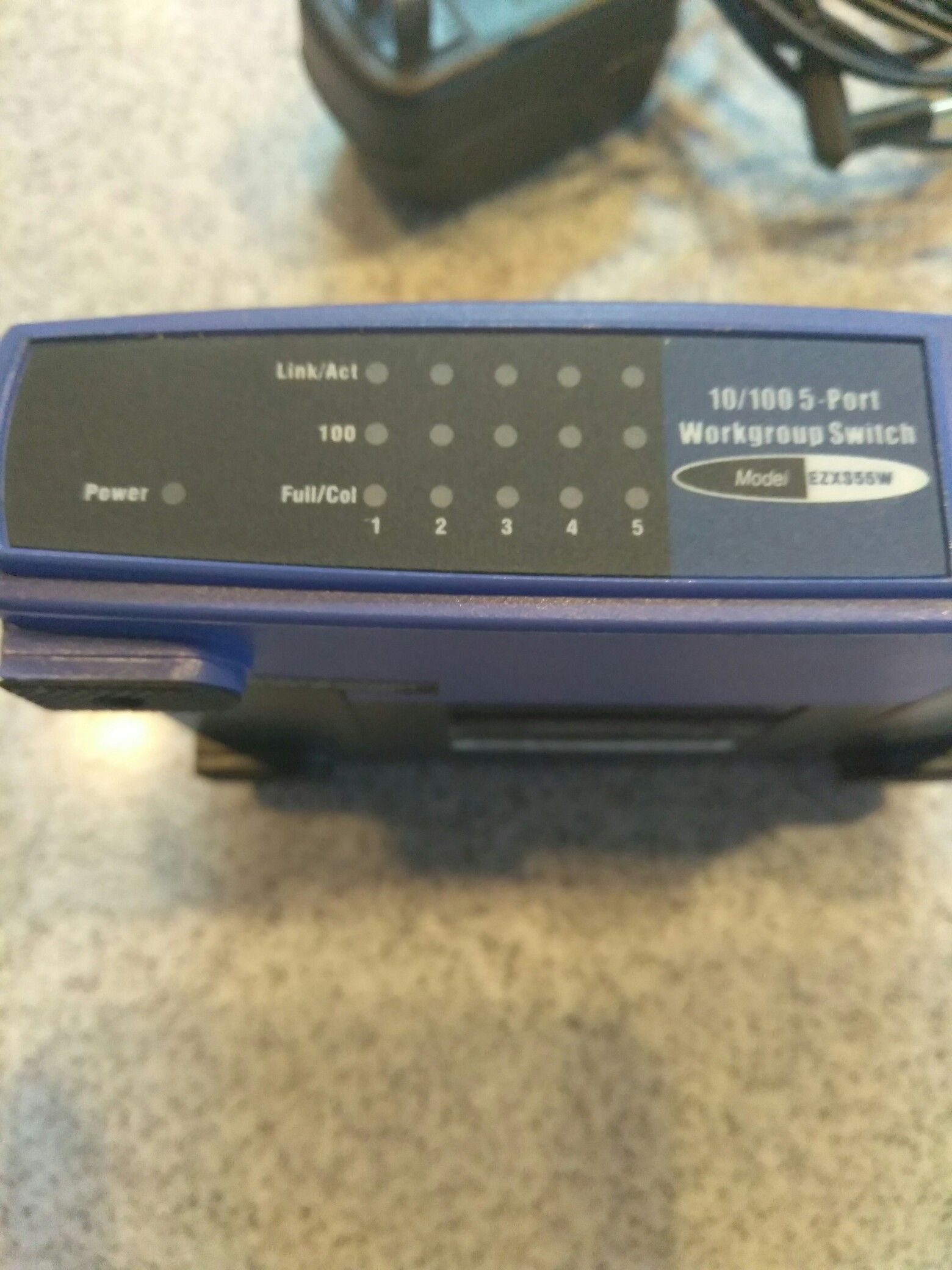 Five port Linksys switch