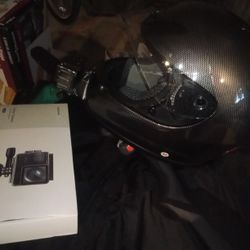 Medium Tcmt Helmet New Never Used With Gopro Mount