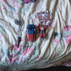 Transformer Studio Series Game Verse Optimus Prime And Sideswipe